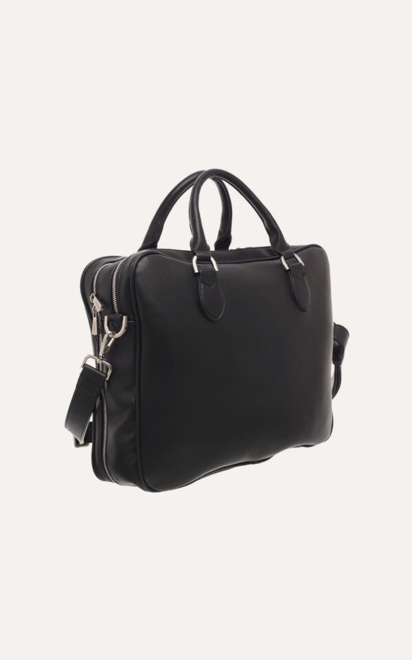 BOBBY BLACK MEN'S: SOFT BRIEFCASE