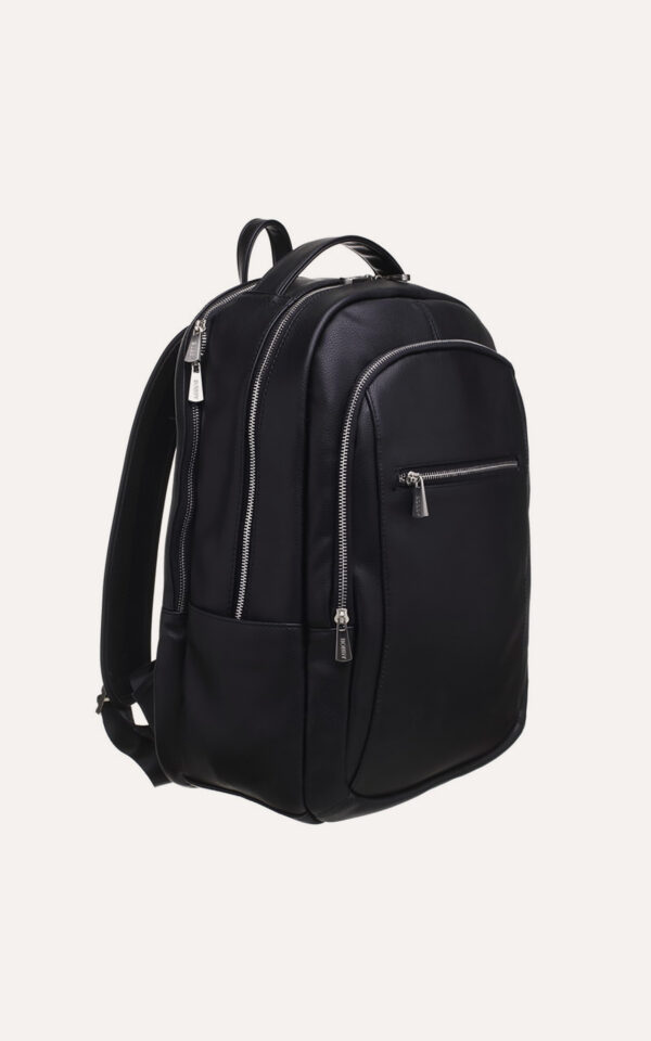 BOBBY BLACK MEN'S: MULTI COMPARTMENT BACKPACK