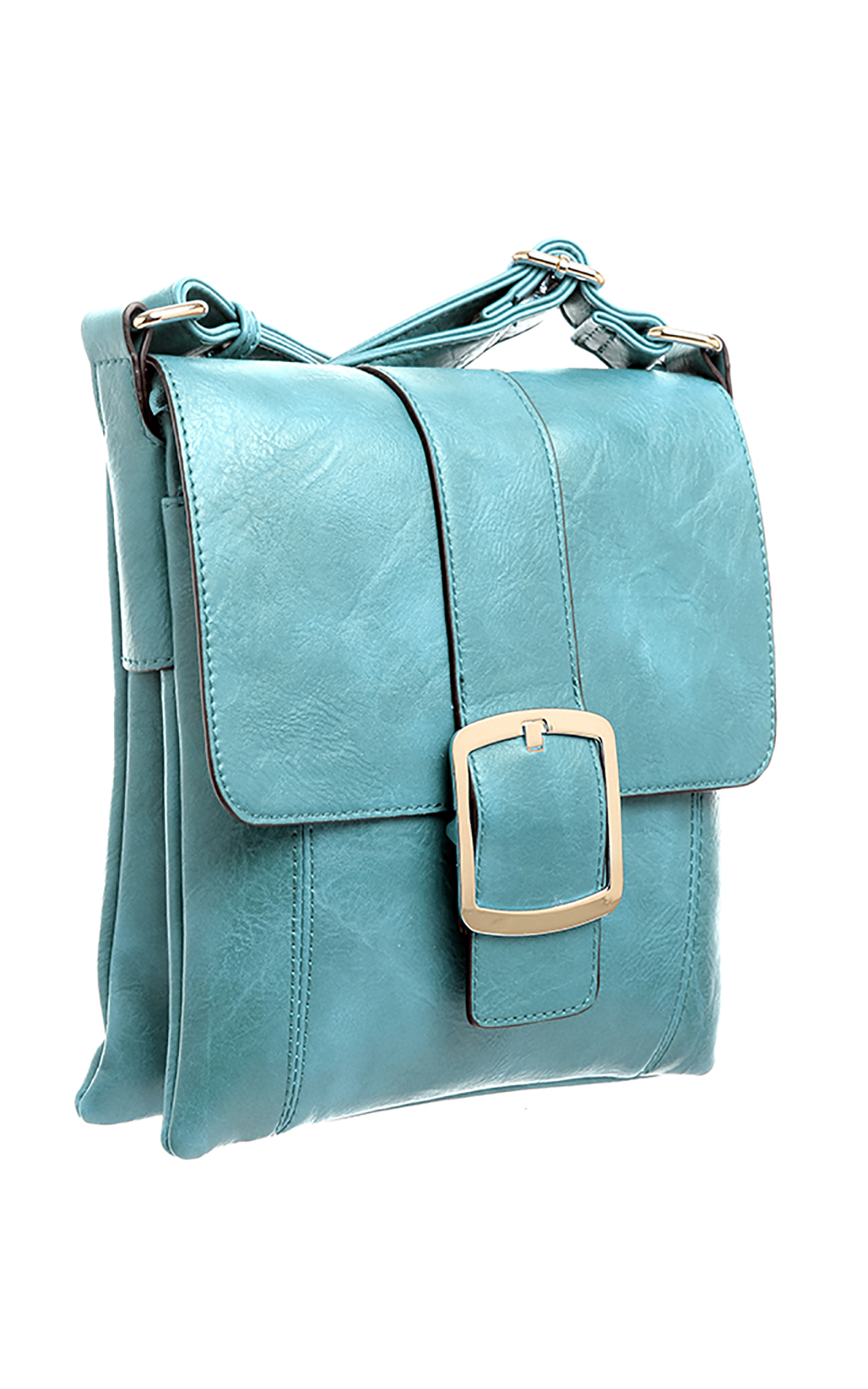 CLASSIC FLAP OVER BUCKLE CROSS BODY BAG – Bessie London