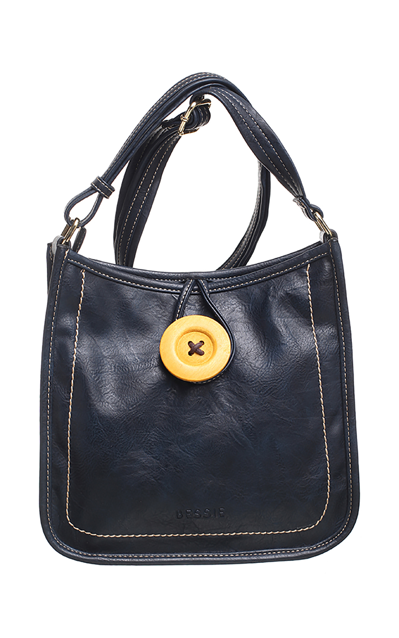 Retro Button Crossbody Bag Bessie London