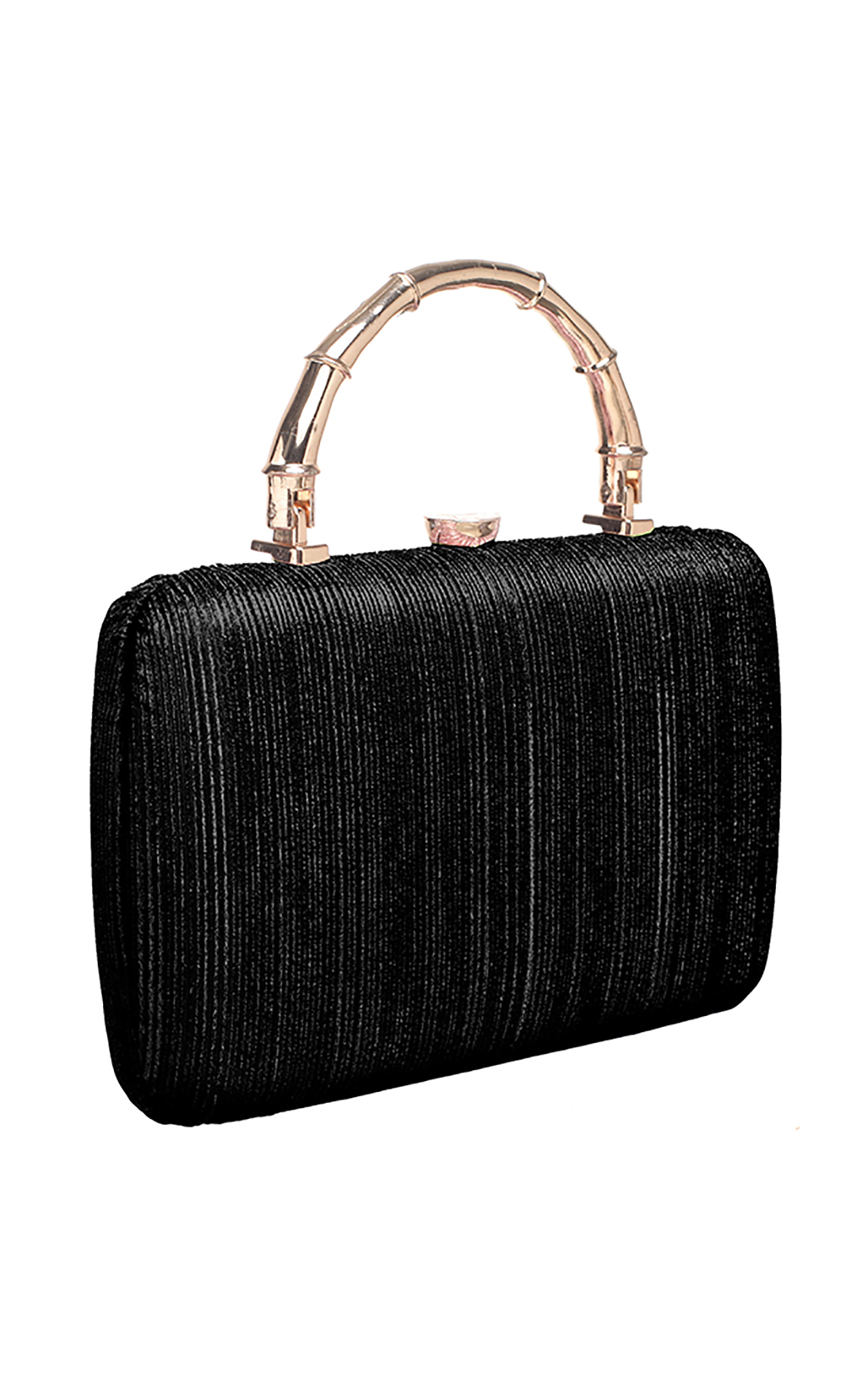 TOP HANDLE CLUTCH BAG Bessie London