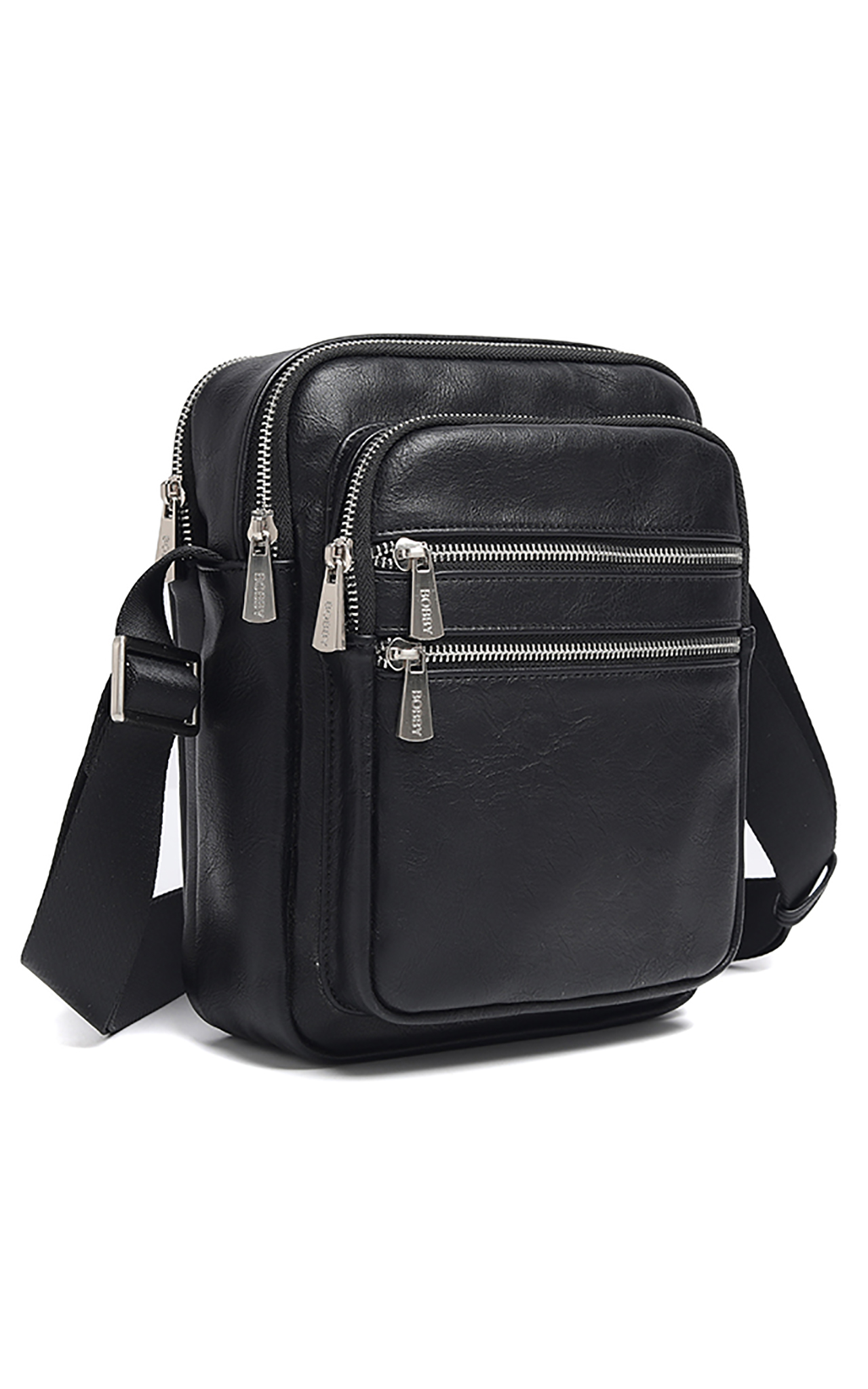 BOBBY BLACK MEN'S CROSS BODY BAG – Bessie London BOBBY BLACK MEN'S CROSS BODY BAG – Bessie London