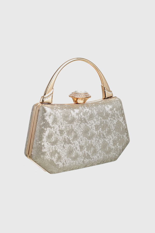 VINTAGE TOP HANDLE CLUTCH BAG