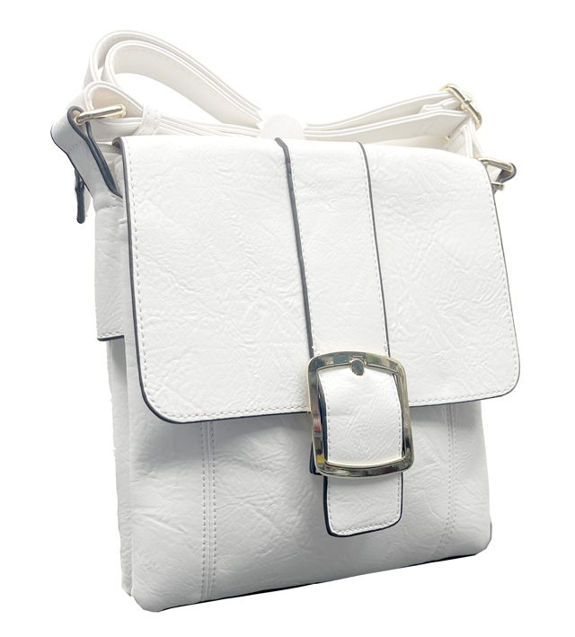 CLASSIC FLAP OVER BUCKLE CROSS BODY BAG – Bessie London
