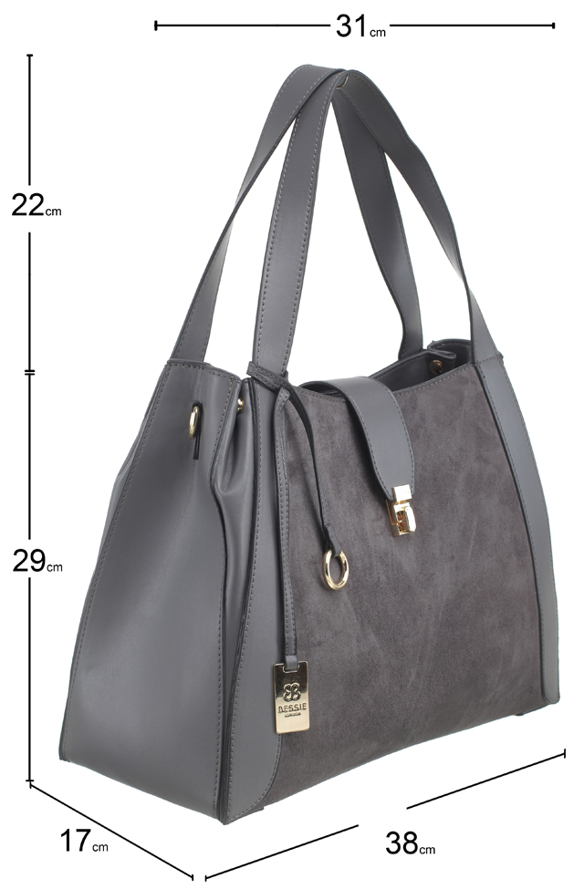 ★E.B.M★ Strap Detail Suede Shoulder Bag EMP1AHB020 Amazon.com: Fashion Suede Top Handle Crossbody Satchel for