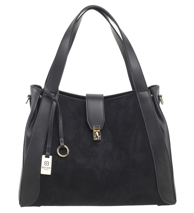 SUEDE SHOULDER BAG – Bessie London