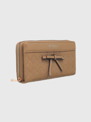 EMBOSSED BOWKNOT WALLET