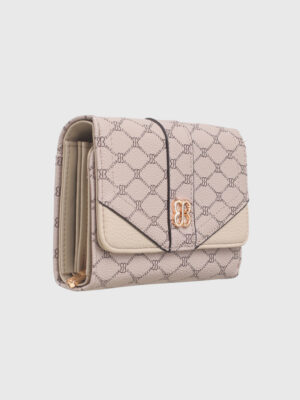 FLAP MONOGRAM WALLET