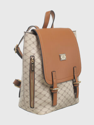 MONOGRAM FLAP BACKPACK