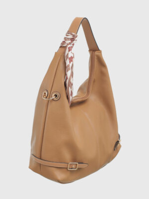 HOBO BAG WITH SCARF