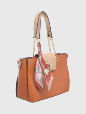 COOL TOTE BAG WITH SCRAF